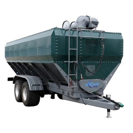 Backward Dual Axis Wagon Truck Tanker Seed Carrier Farm Trailer/Agricultural Grain Trailer